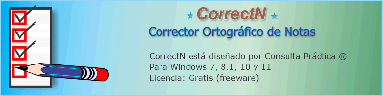 Corrector Ortogrfico de Notas